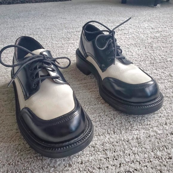 Bed Stu Black and White Oxfords main image 16